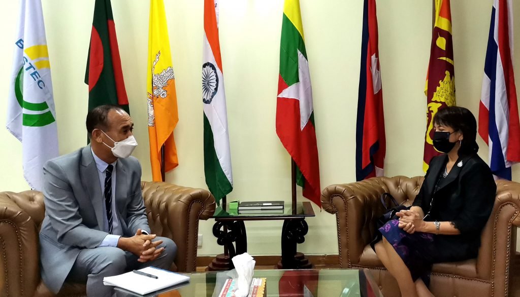 Ambassador for Thailand to Bangladesh calls on the Secretary General of BIMSTEC