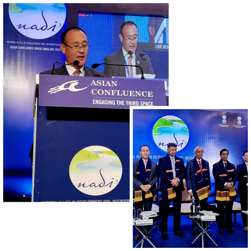 Addressing the Natural Allies in Development and Interdependence (NADI) Asian Confluence River Conclave in Guwahati, on 28 May, Secretary General Tenzin Lekphell explained some of the initiatives of BIMSTEC in enhancing connectivity in the region.