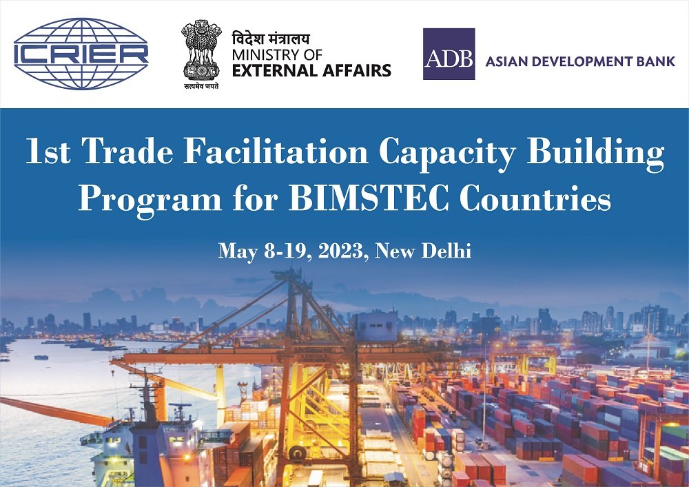 First Trade Facilitation Capacity Building Programme for BIMSTEC Countries