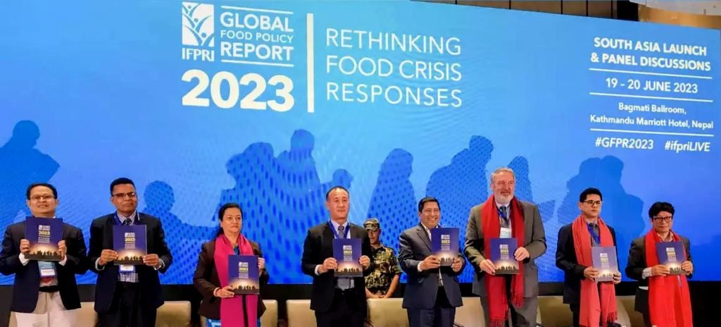 The Secretary General of BIMSTEC participates in the Launch of “Global Food Policy Report 2023”