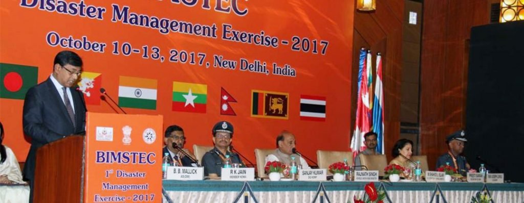 The First BIMSTEC Annual Disaster Management Exercise