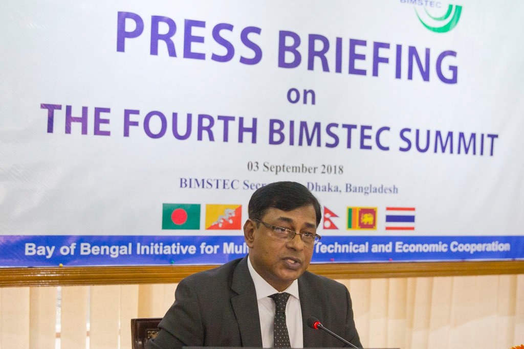 Press Briefing on the Fourth BIMSTEC Summit