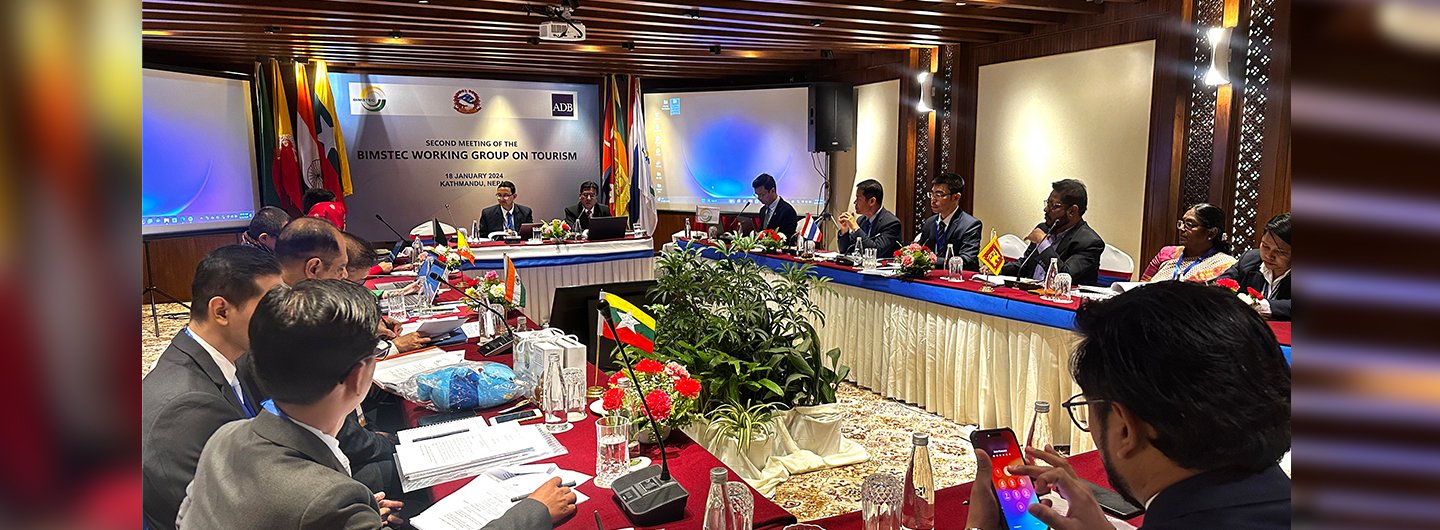 Second Meeting of the BIMSTEC Expert Group on Tourism held in Kathmandu on 17-18 January 2024