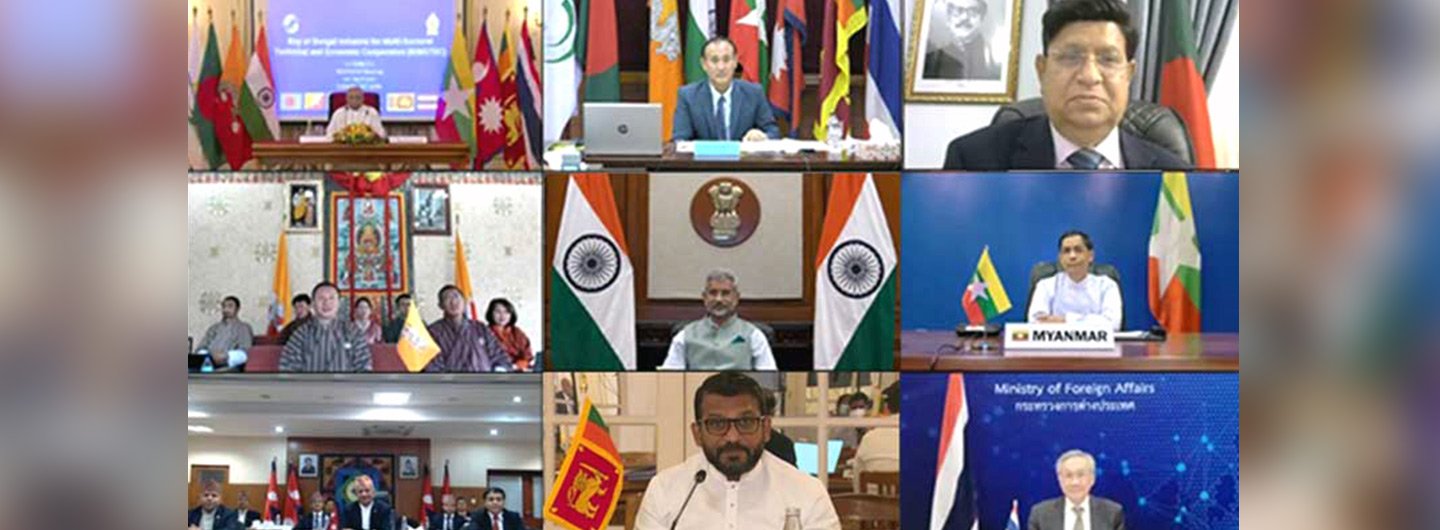 In virtual BIMSTEC Ministerial Meeting, Ministers approve important instruments for regional cooperation to be signed during the next BIMSTEC Summit