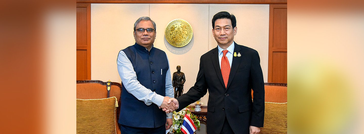 Secretary General H.E. Indra Mani Pandey called on the Deputy Prime Minister and Minister of Foreign Affairs of Thailand H.E. Parnpree Bahiddha-Nukara on 29 February 2024