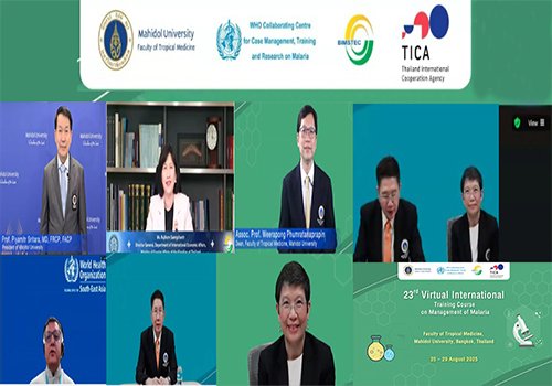 Thailand Hosts BIMSTEC Training Course on Management of Malaria