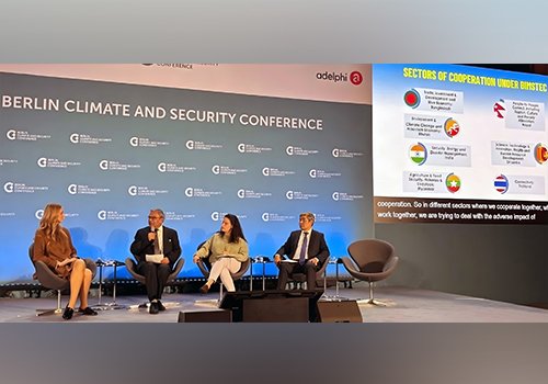 BIMSTEC Secretary General Calls, at 7th Berlin Climate and Security Conference, for Regional Cooperation to Deal with Adverse Impacts of Climate Change, including Risks to Security