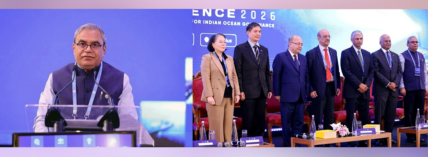 BIMSTEC Secretary General, H.E. Indra Mani Pandey, addressed the 9th Indian Ocean Conference (IOC)